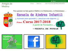 Tablet Screenshot of amigosdemedina.com